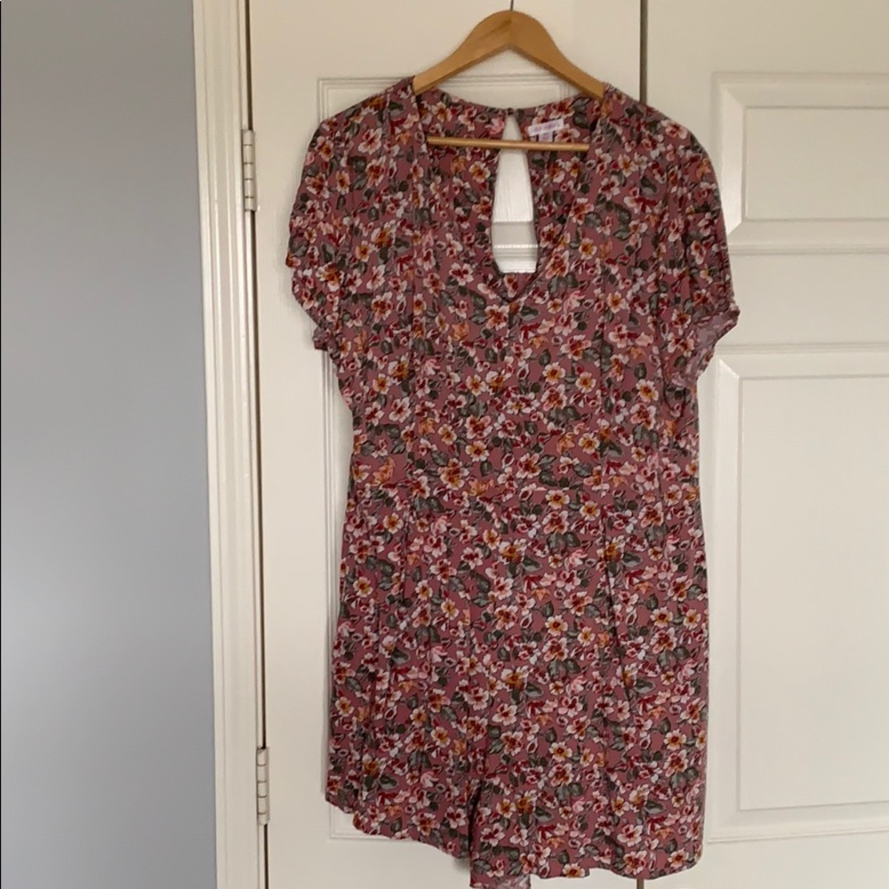Xhilaration Floral Romper Shorts